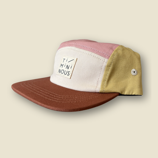 Casquette ajustable à 5 panneaux | Lila