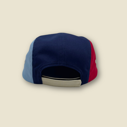 Casquette adulte ajustable à 5 panneaux | Rouge