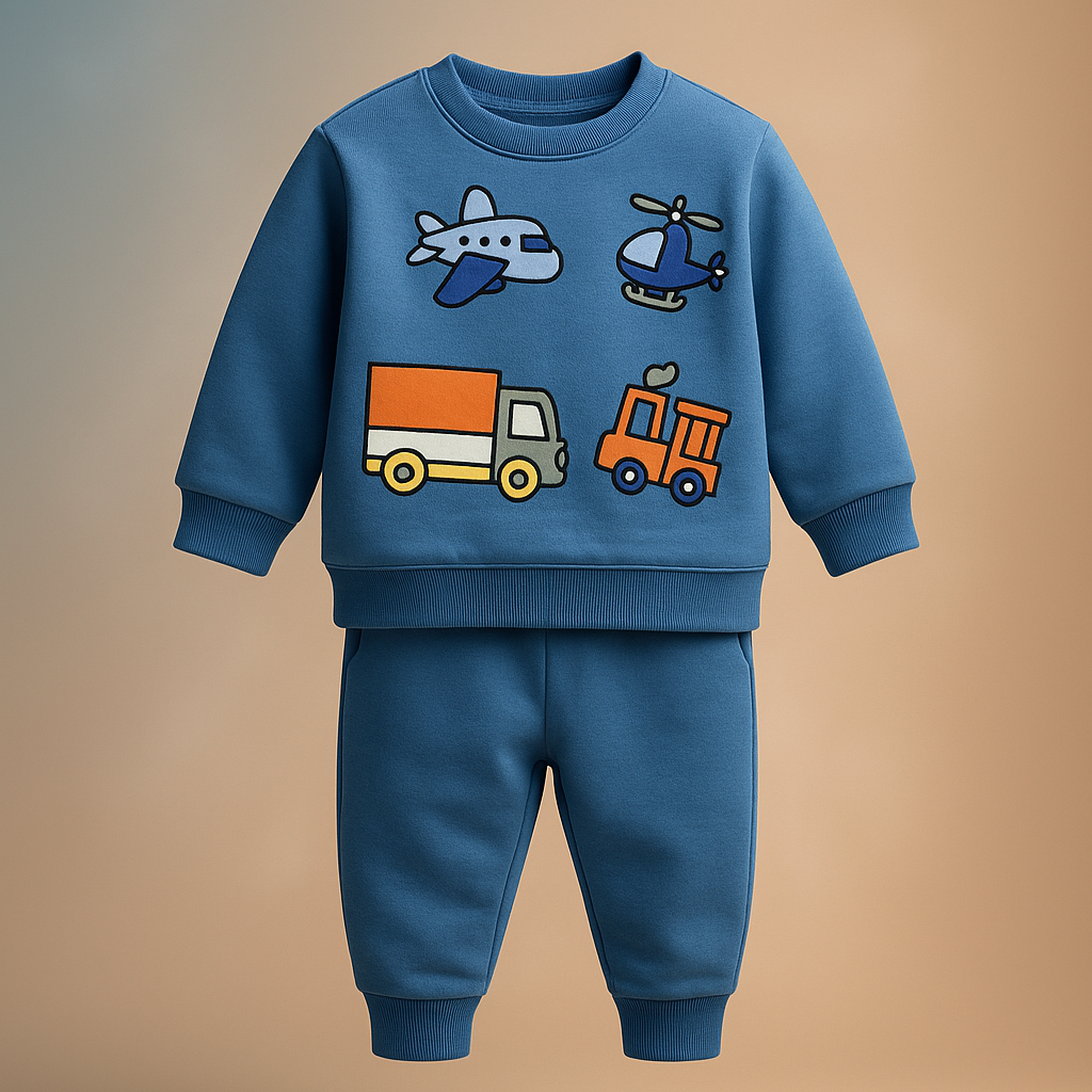 Ensemble de jogging en coton Travel Boy