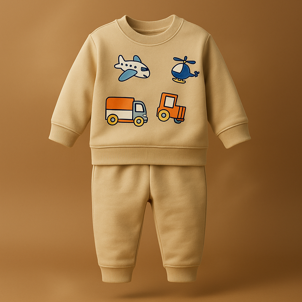 Ensemble de jogging en coton Travel Boy