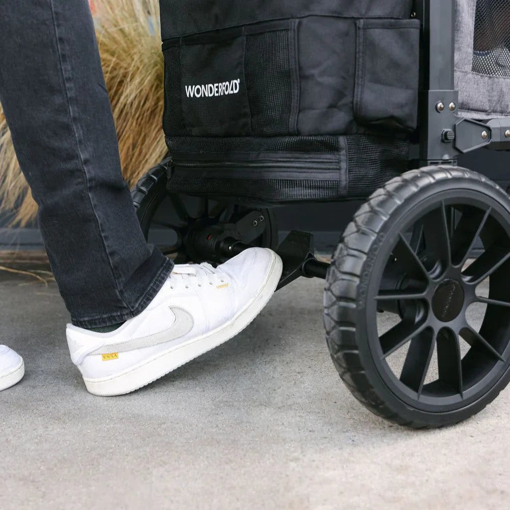 Poussette-wagon double Wonderfold W2 Luxe Pro