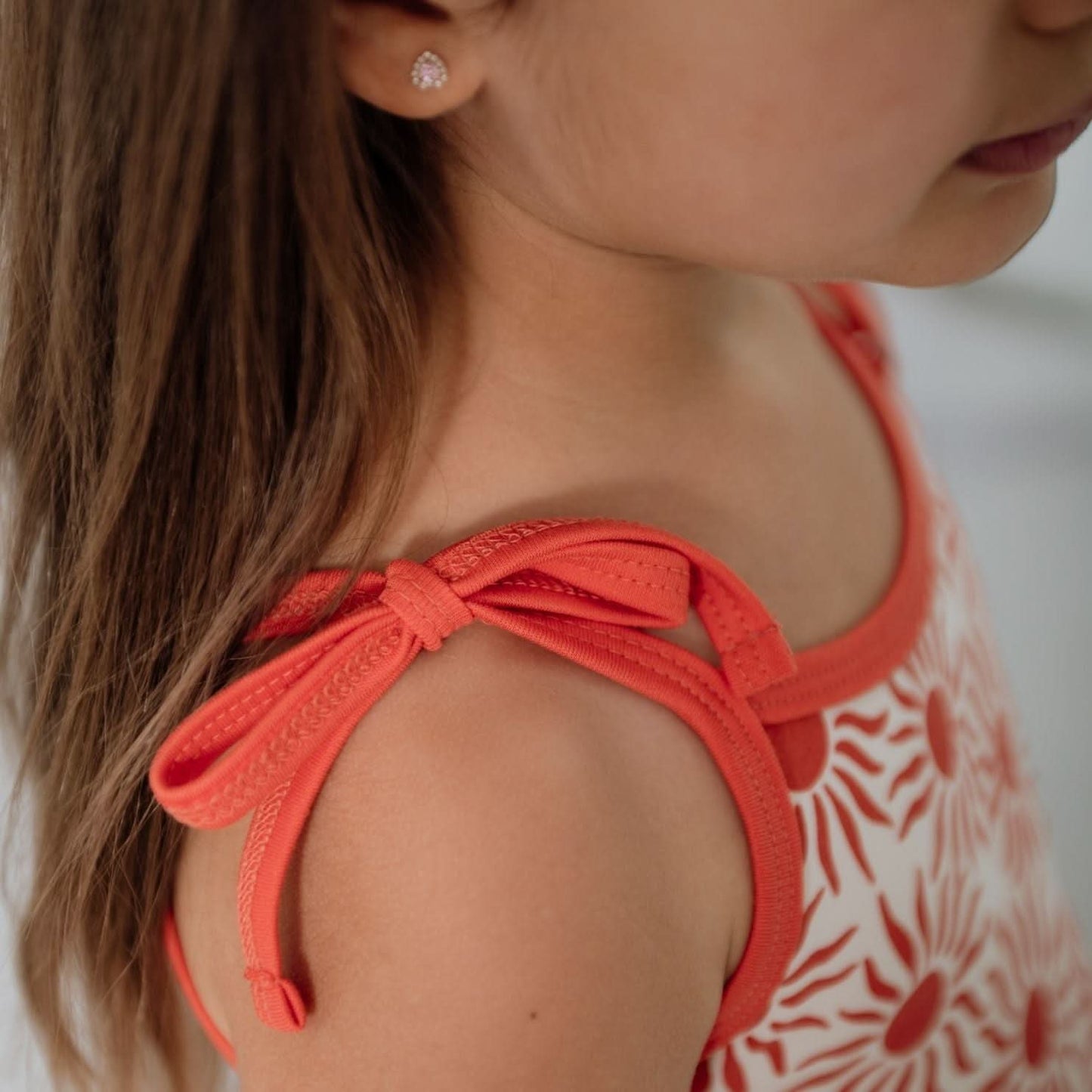 Robe à bretelles en bambou pour jeune fille | Sunkissed
