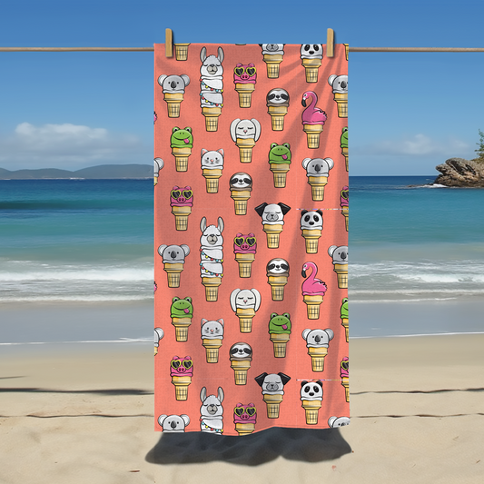 Serviette pliée en forme de cône