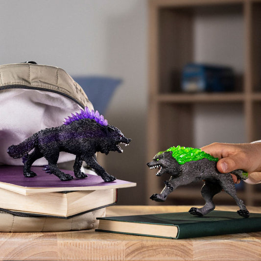 Ensemble ELDRADOR Loup des ombres et Loup de granit