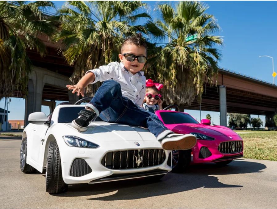 Voiture électrique Maserati Gran Cabrio 12V 2026 pour enfants avec télécommande, pour les 1-4 ans