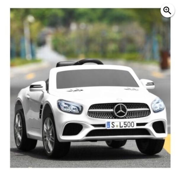 Voiture électrique 12V Mercedes Benz SL500 pour enfants avec télécommande 2026