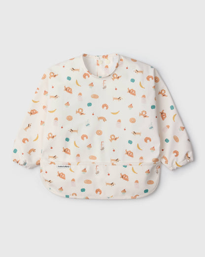 Long Sleeve Bib - French Breakfast