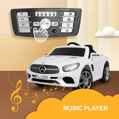 Voiture électrique 12V Mercedes Benz SL500 pour enfants avec télécommande 2026