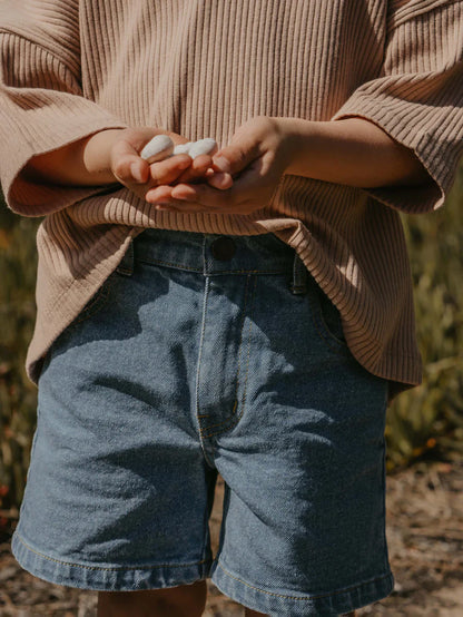 Le short en jean