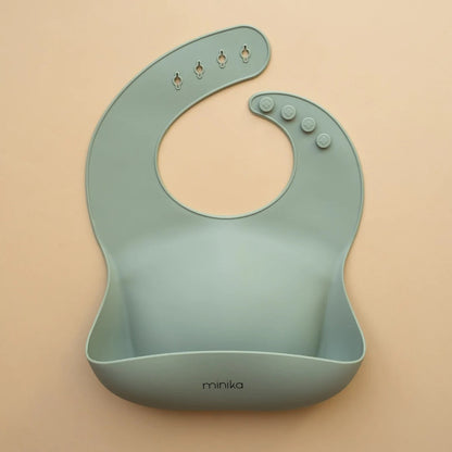 Bavoir en silicone