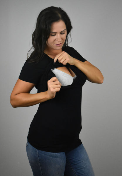 Jenny Short-Sleeve Nursing T-Shirt