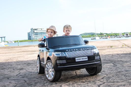 Voiture électrique 2 places Range Rover HSE 24 V 2026 pour enfants avec télécommande, MODÈLE DE LUXE AVEC SIÈGES EN CUIR ET PNEUS EN CAOUTCHOUC