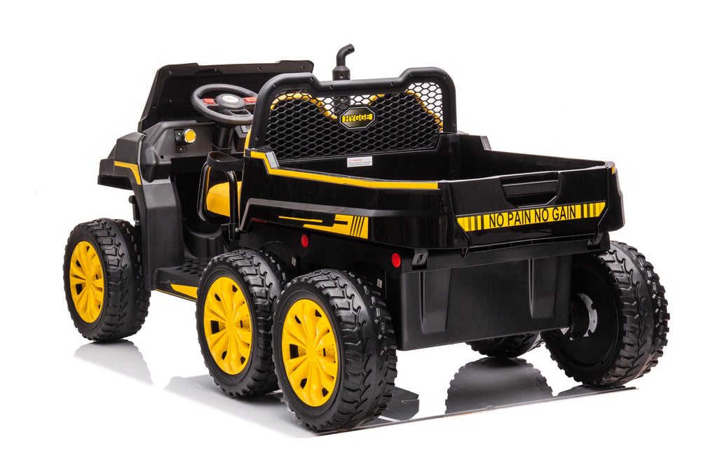 TRACTEUR 6 ROUES 2026 24V 2 PLACES POUR ENFANTS AVEC TÉLÉCOMMANDE