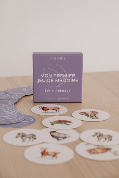 MON PREMIER JEU DE MÉMOIRE - Série Animaux