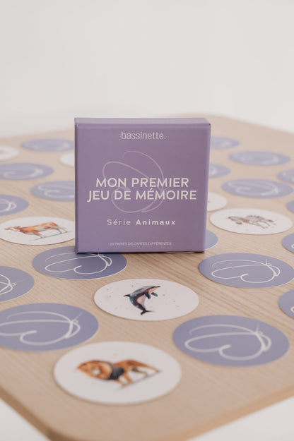 MON PREMIER JEU DE MÉMOIRE - Série Animaux