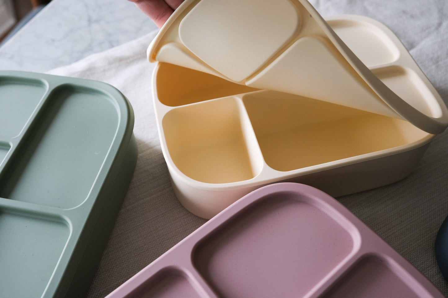 Boîte à lunch bento en silicone