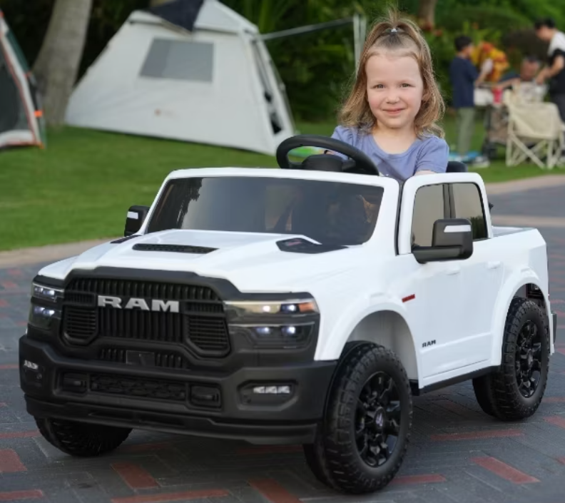 Voiture électrique 2 places pour enfants Dodge Ram 24 V 2026 avec télécommande