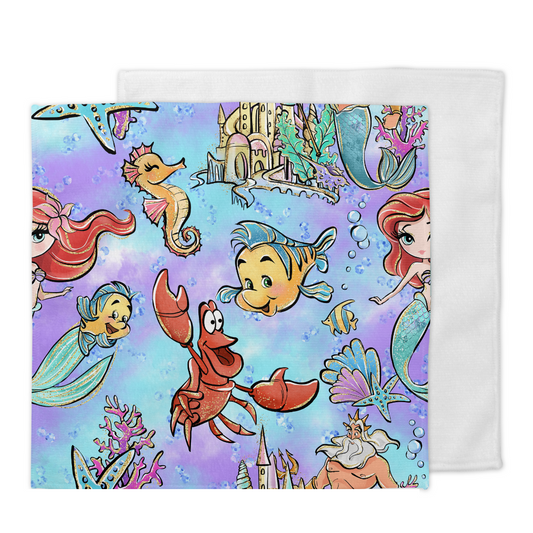 Ocean washcloth