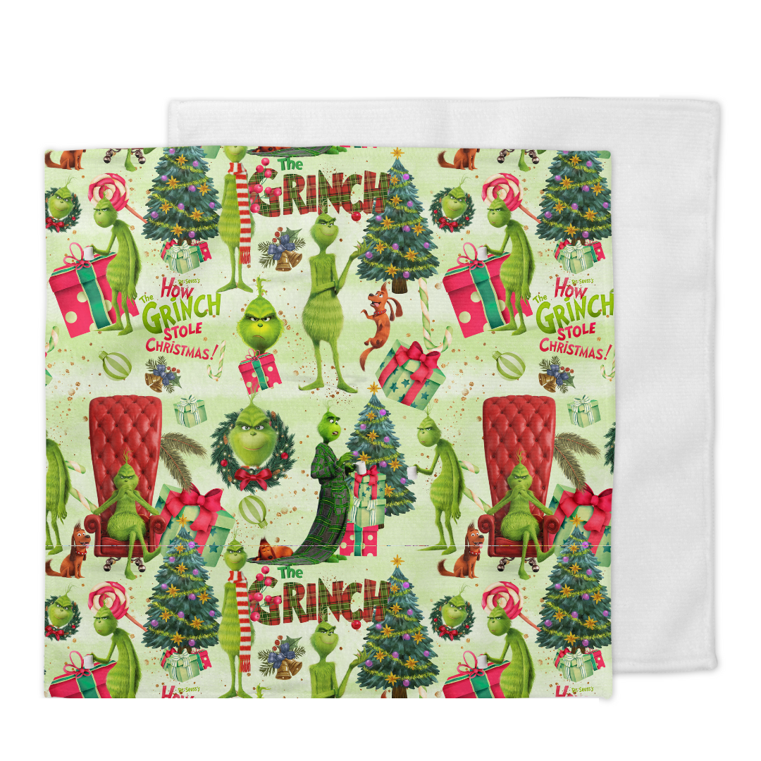 Christmas Grumpy Washcloth