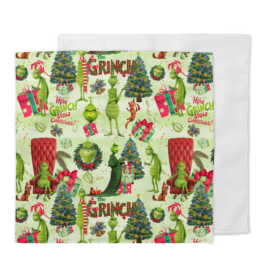 Débarbouillette Grincheux de noël