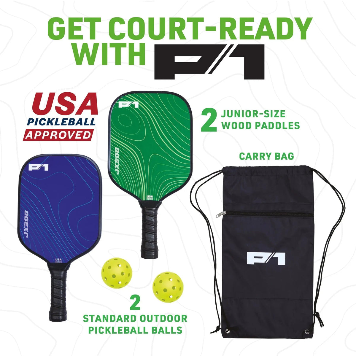 Do-U-Play™ Kids’ Pickleball Starter Kit