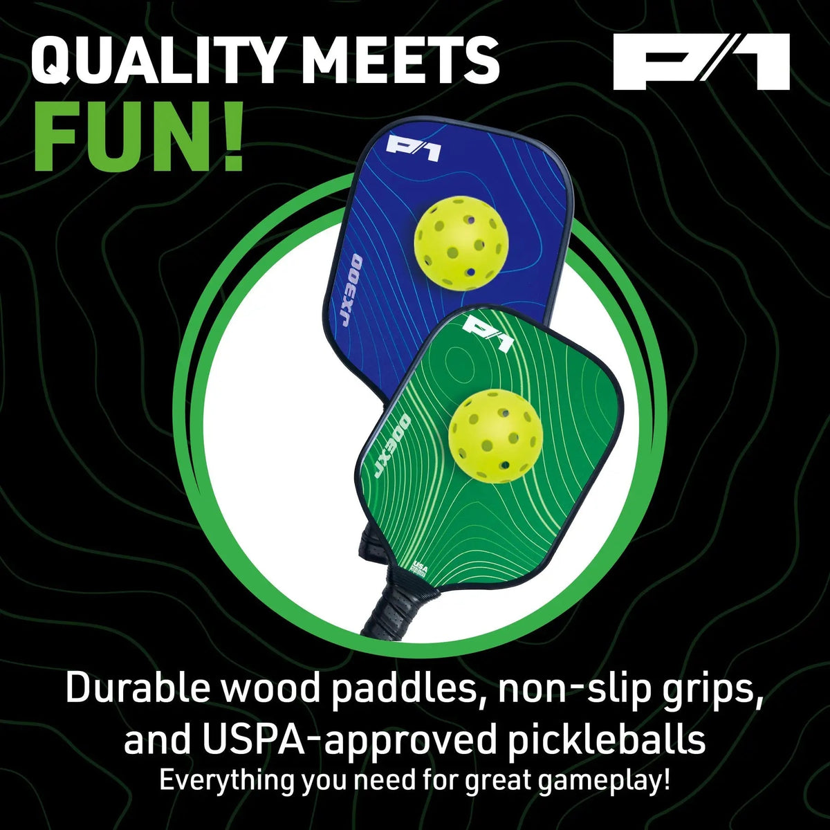 Do-U-Play™ Kids’ Pickleball Starter Kit