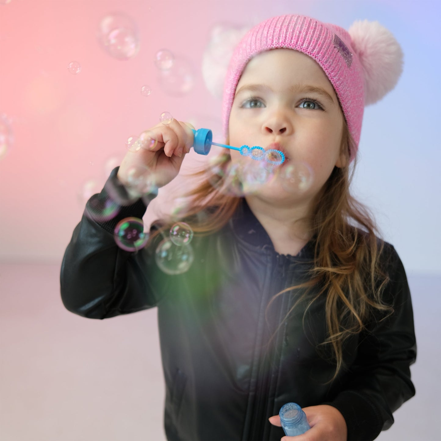 Double Pom Dream Bubble Knit Toque