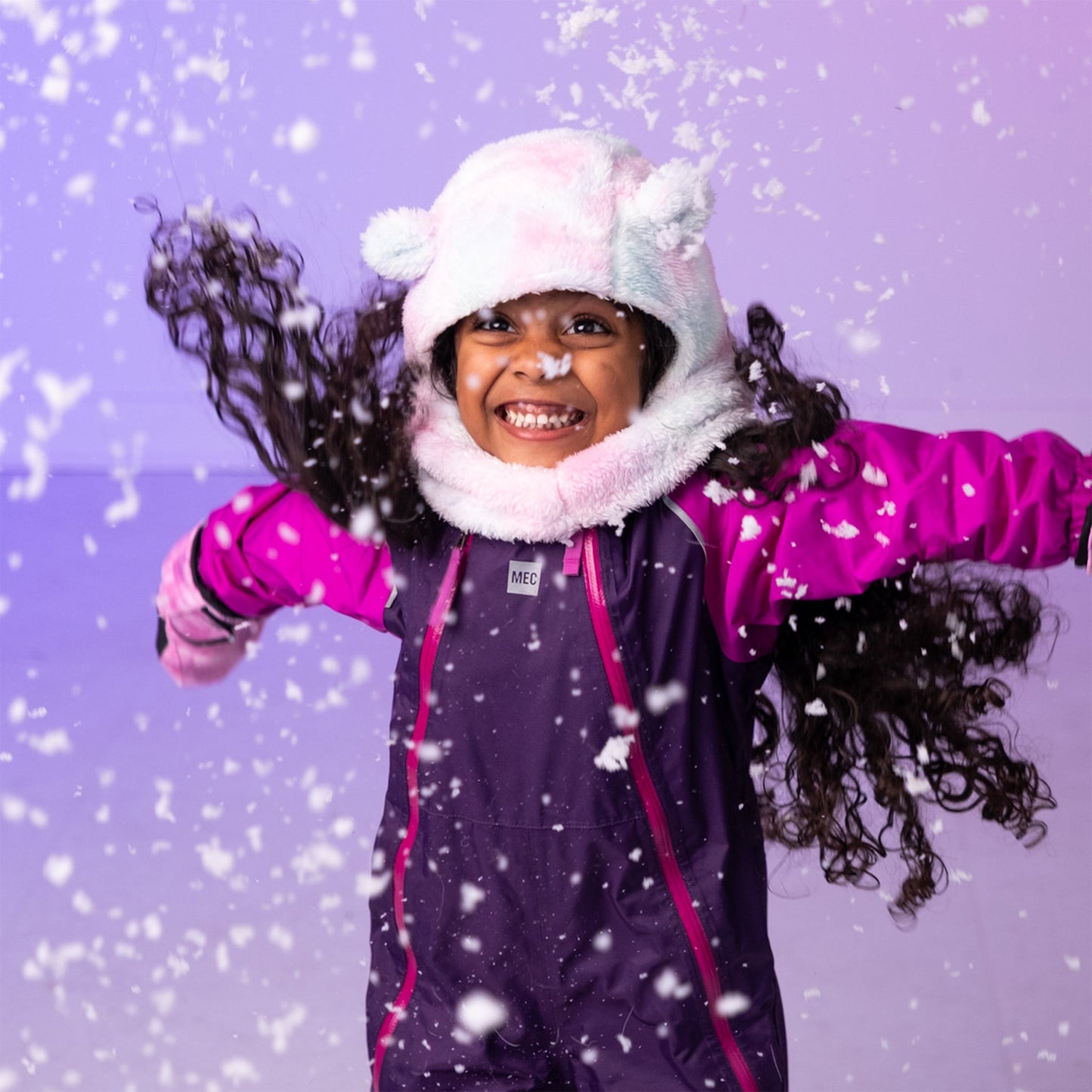 Cagoule d'ours en peluche bulle de rêve