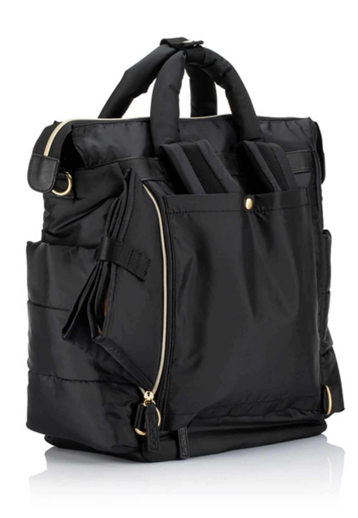 Dream Convertible Midnight Black Diaper Bag