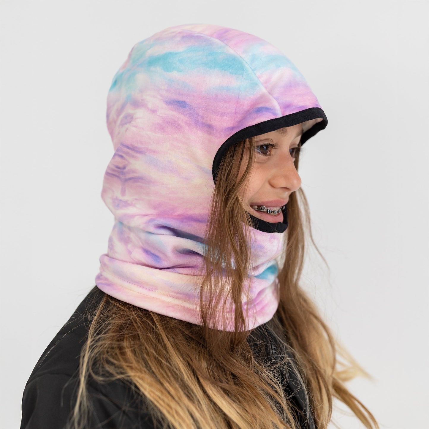 Dreamy Pastel Microfleece Balaclava