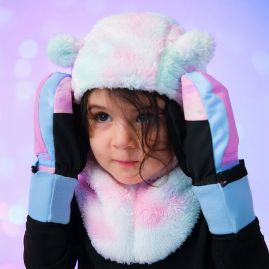 Dream Bubble Plush Bear Balaclava