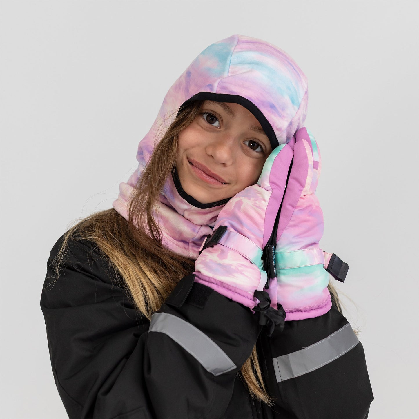Dreamy Pastel Microfleece Balaclava