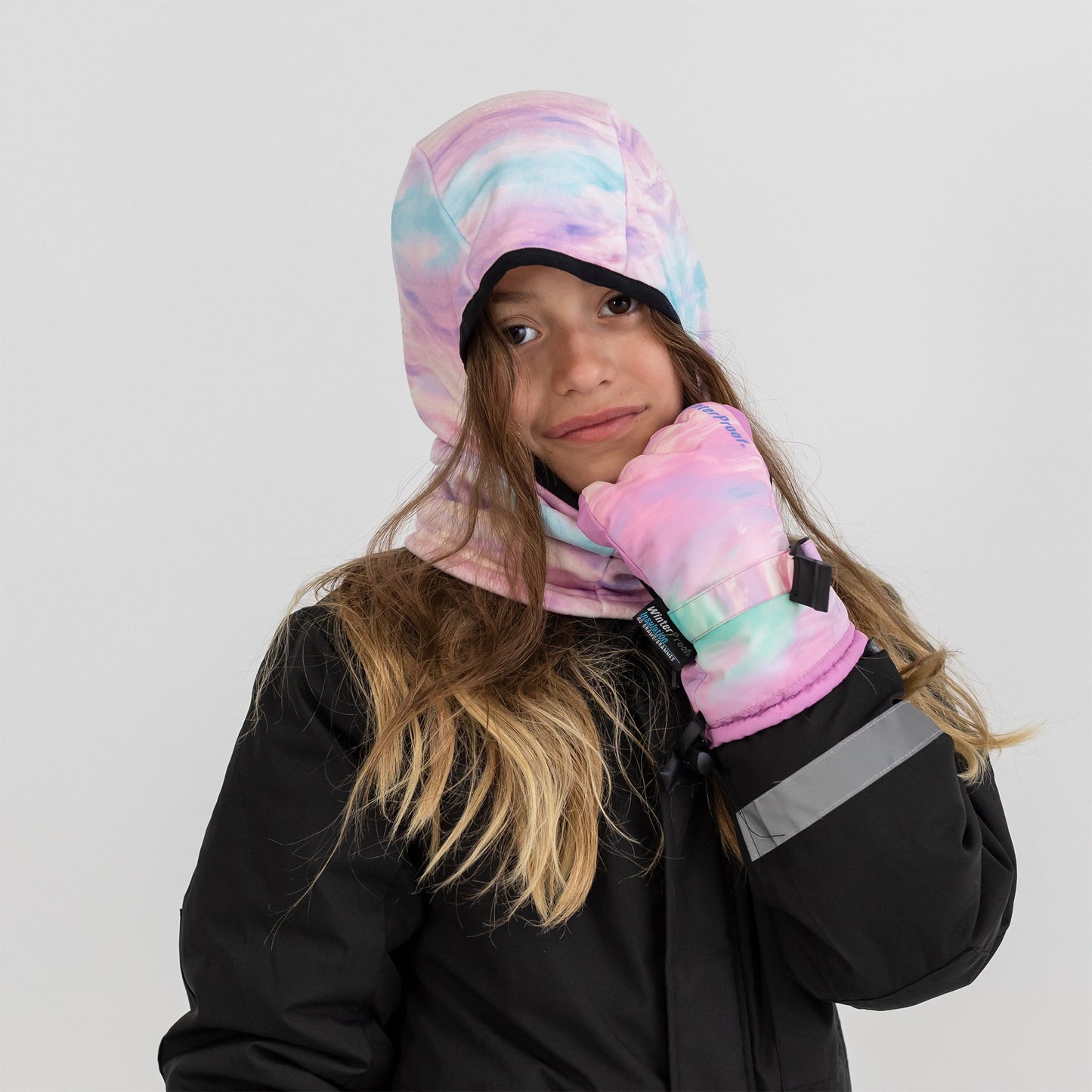 Dreamy Pastel Microfleece Balaclava