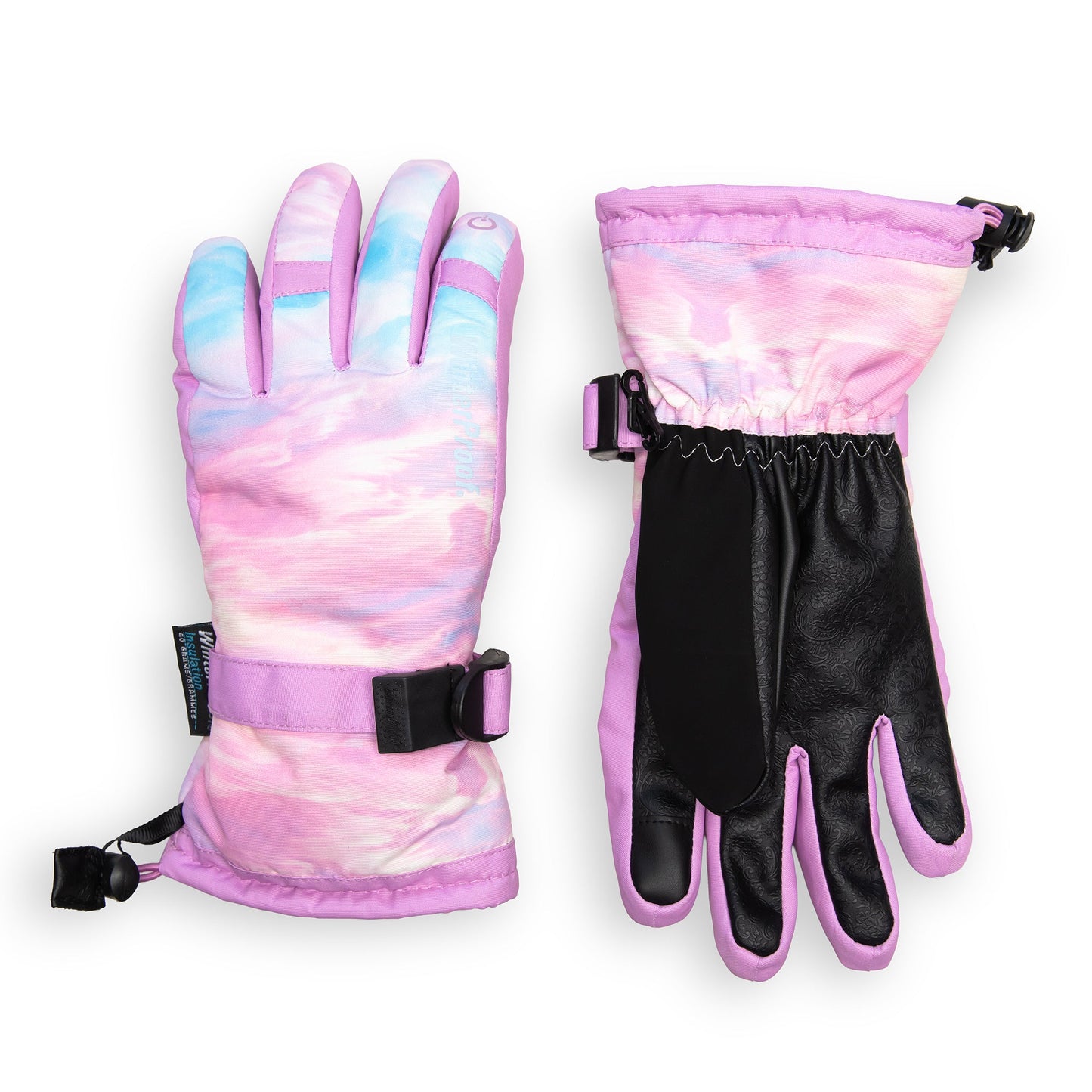 Dreamy Pastel Performance Girl's Ski Glove