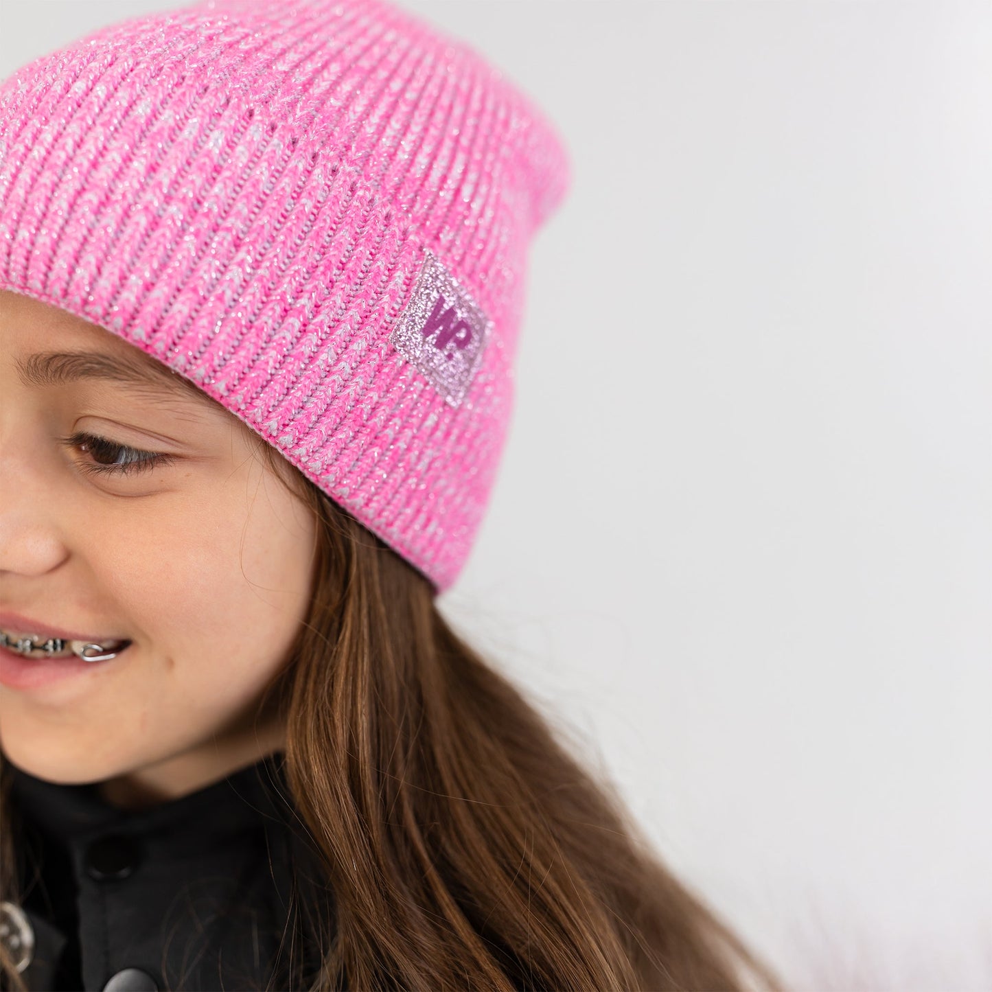 Bonnet en tricot Rose Rêveur