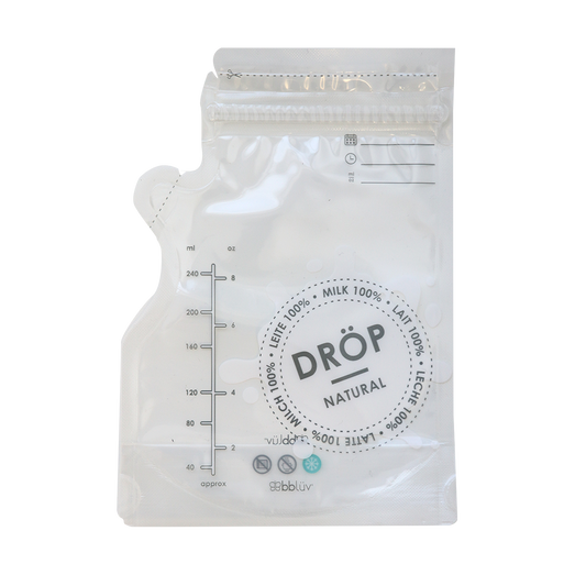 Dröp: Sac de conservation de lait maternel