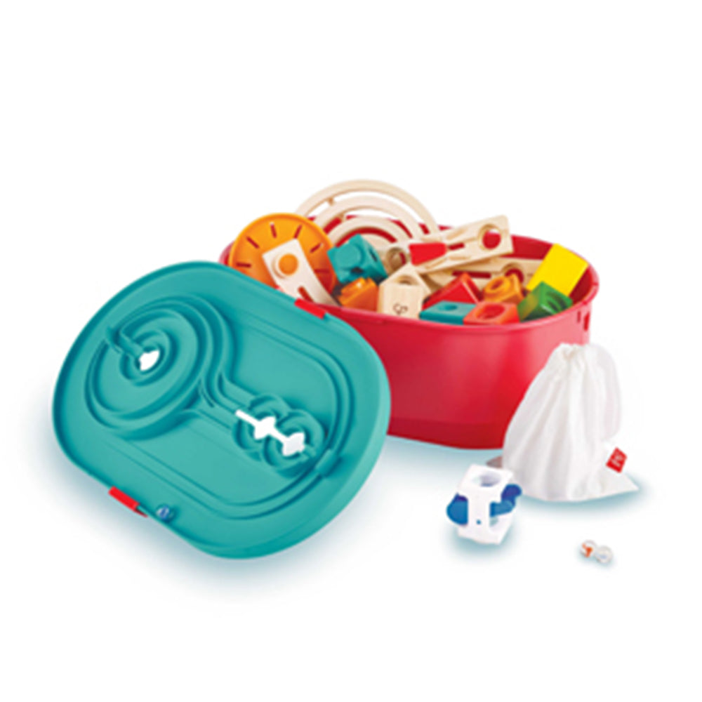 Quadrilla Stack Track Bucket Set – Hape