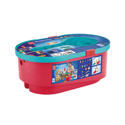 Hape Quadrilla Stack Track Bucket Set