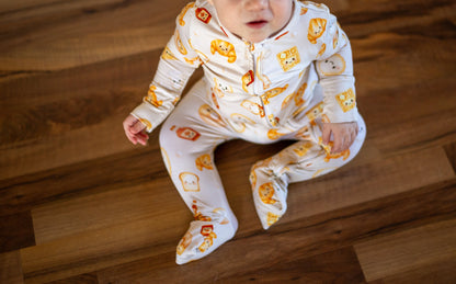 🧇Pyjama en bambou – Petit déjeuner Canadien