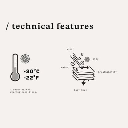 Parka à Capuche Bouleau | Miles The Label