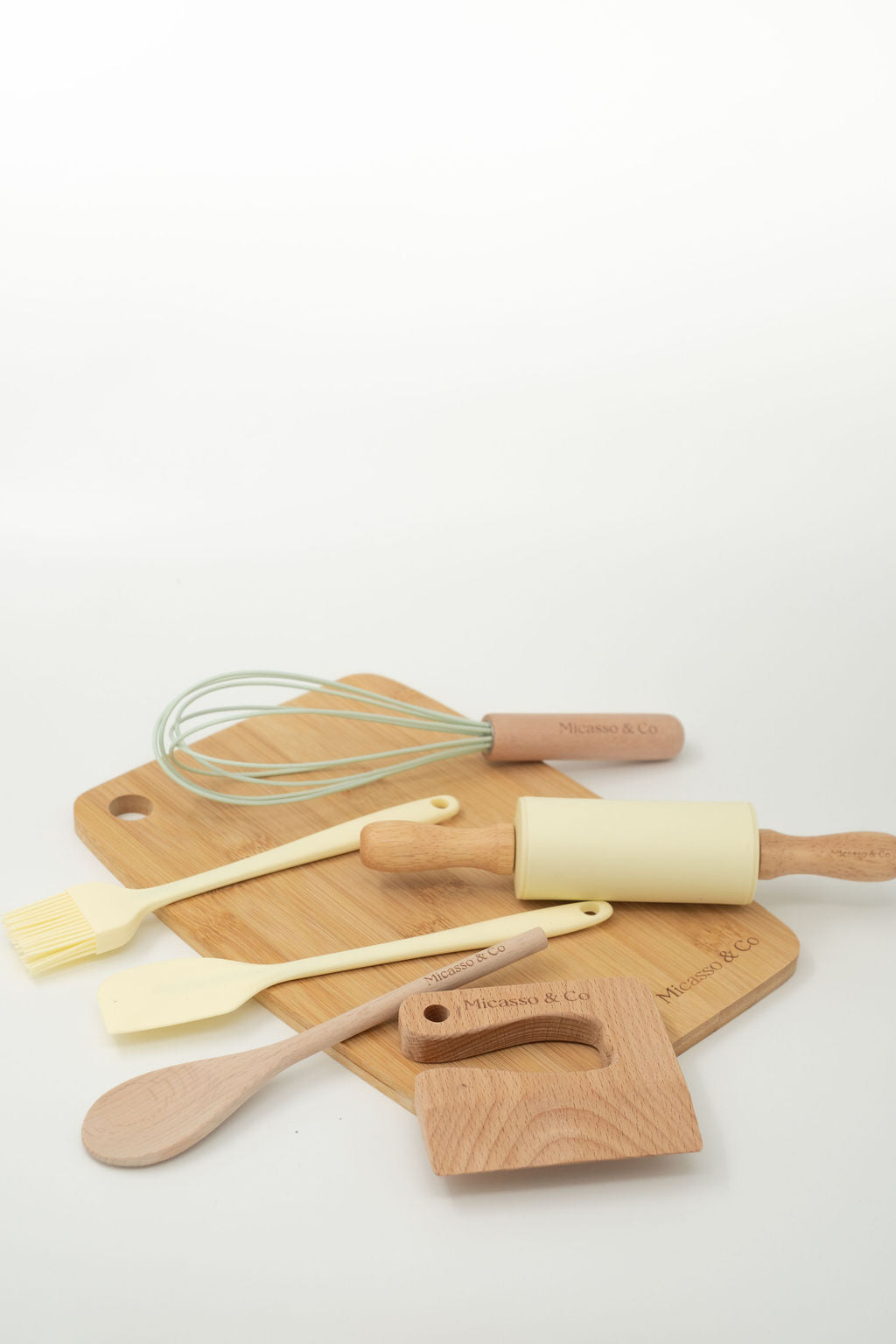 Ensemble mini-chef 7-en-1 : kit cuisine enfant 2 à 10 ans