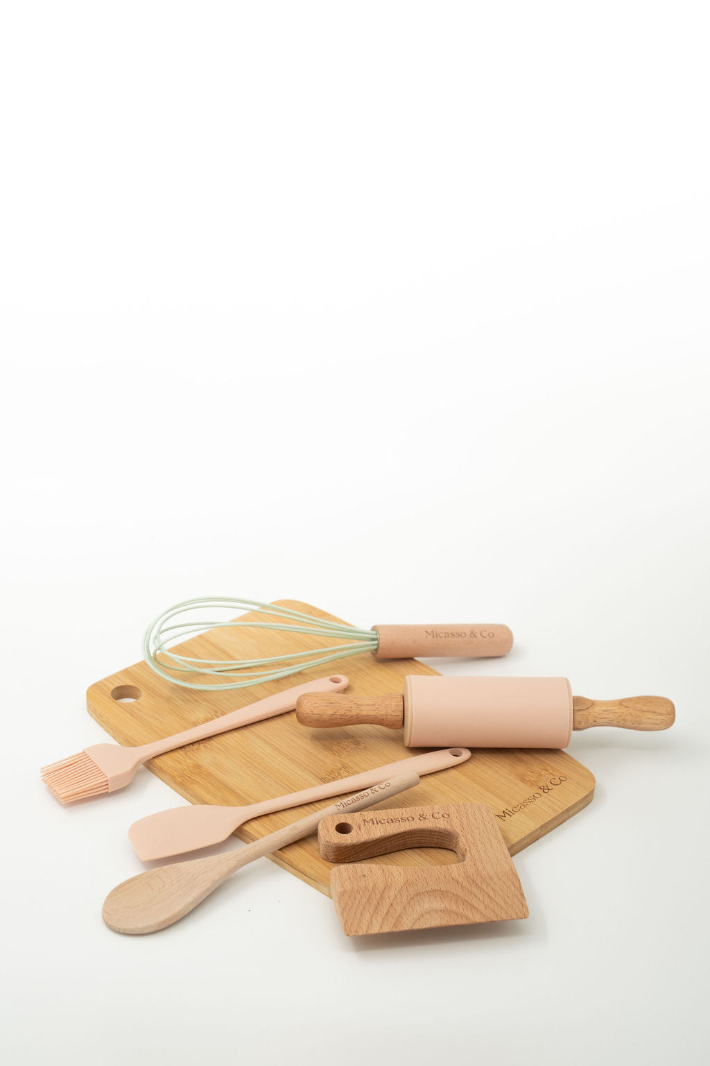 Ensemble mini-chef 7-en-1 : kit cuisine enfant 2 à 10 ans
