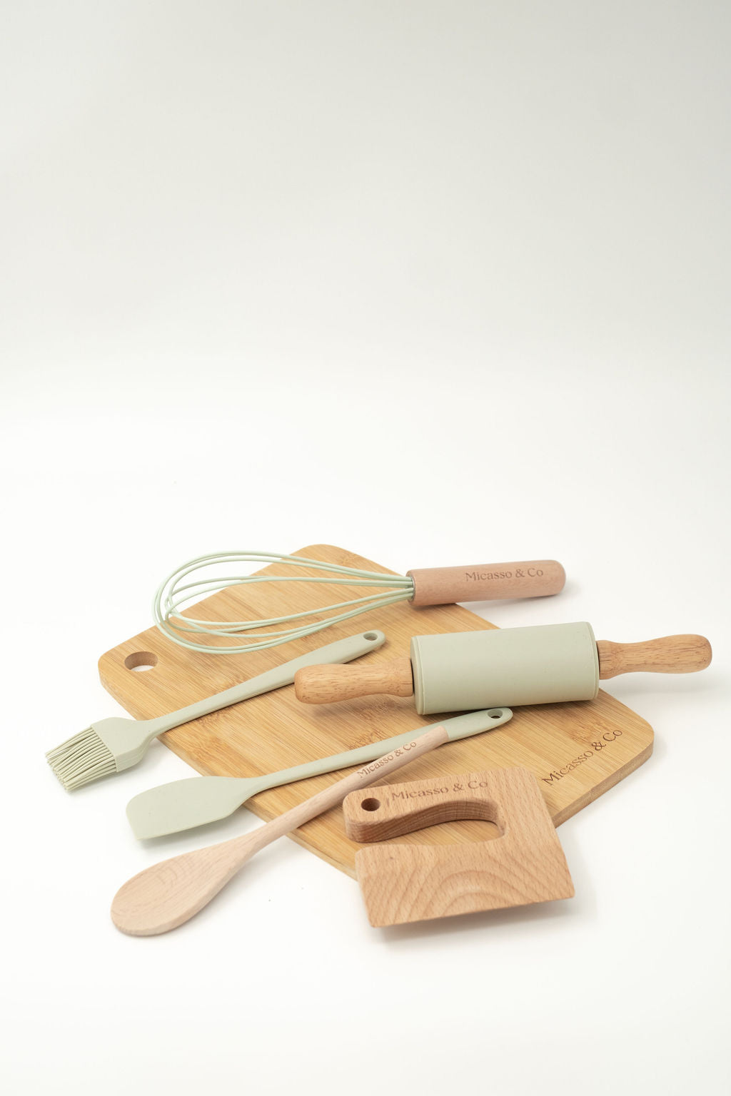 Ensemble mini-chef 7-en-1 : kit cuisine enfant 2 à 10 ans