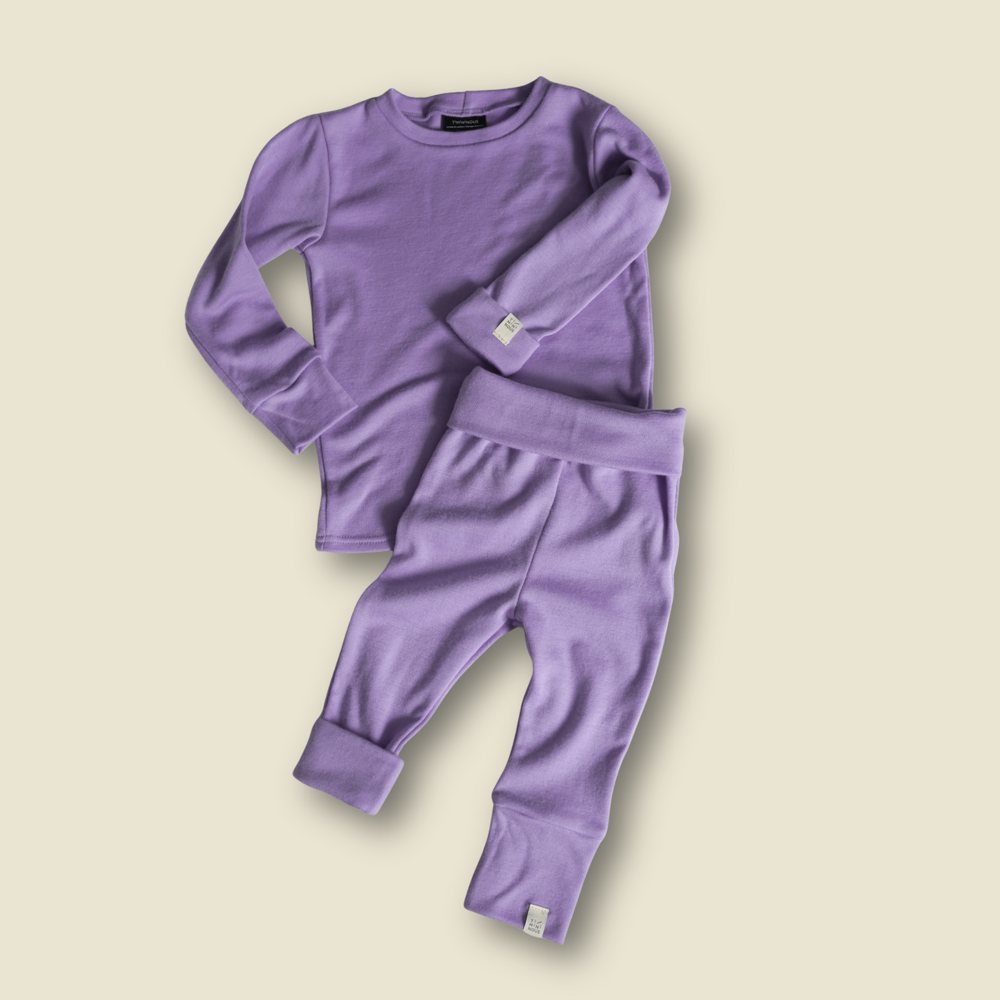 Women's Merino Wool Crew Neck Base Layer Top - Dawn