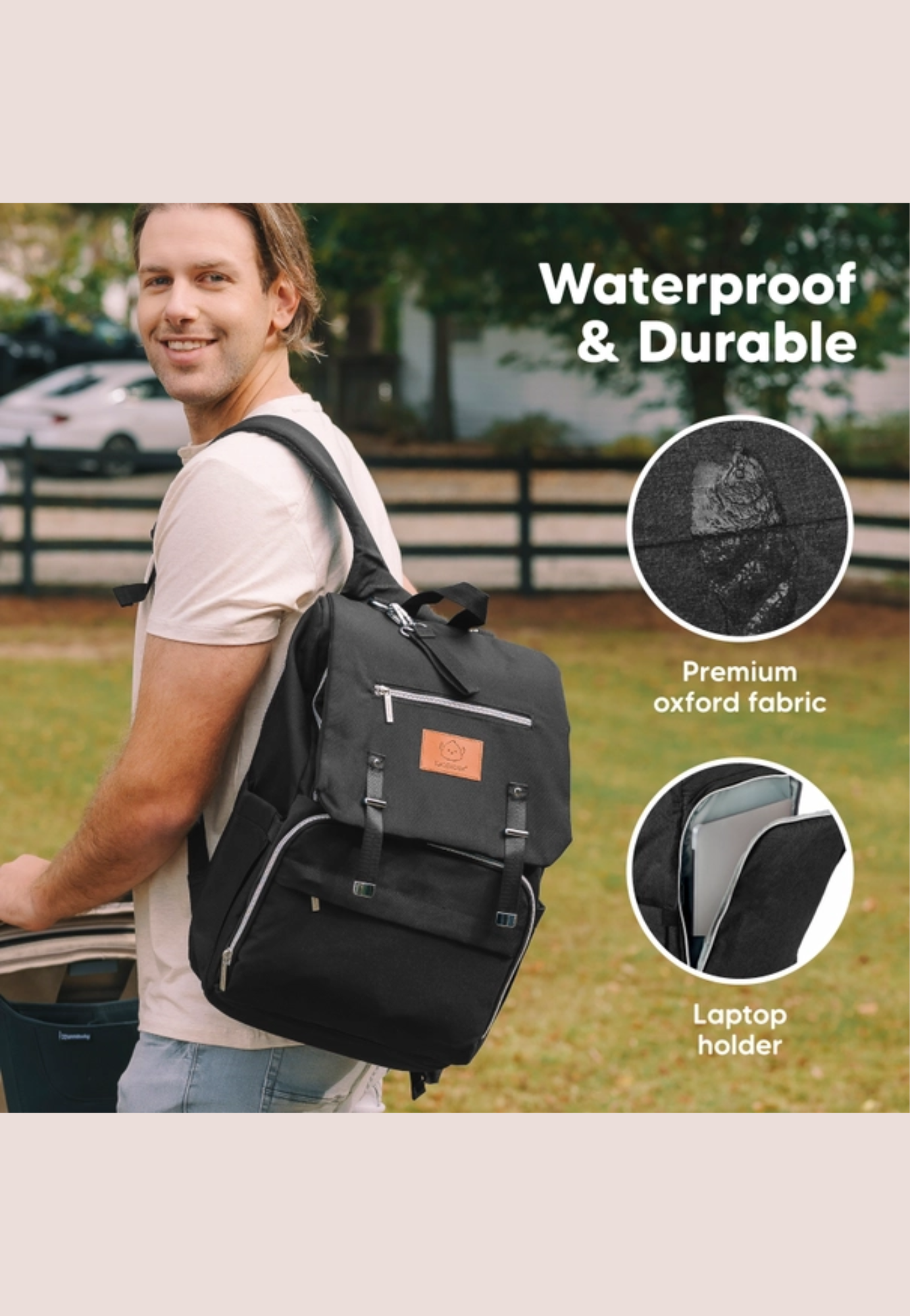 KeaBabies Explorer Diaper Backpack Set