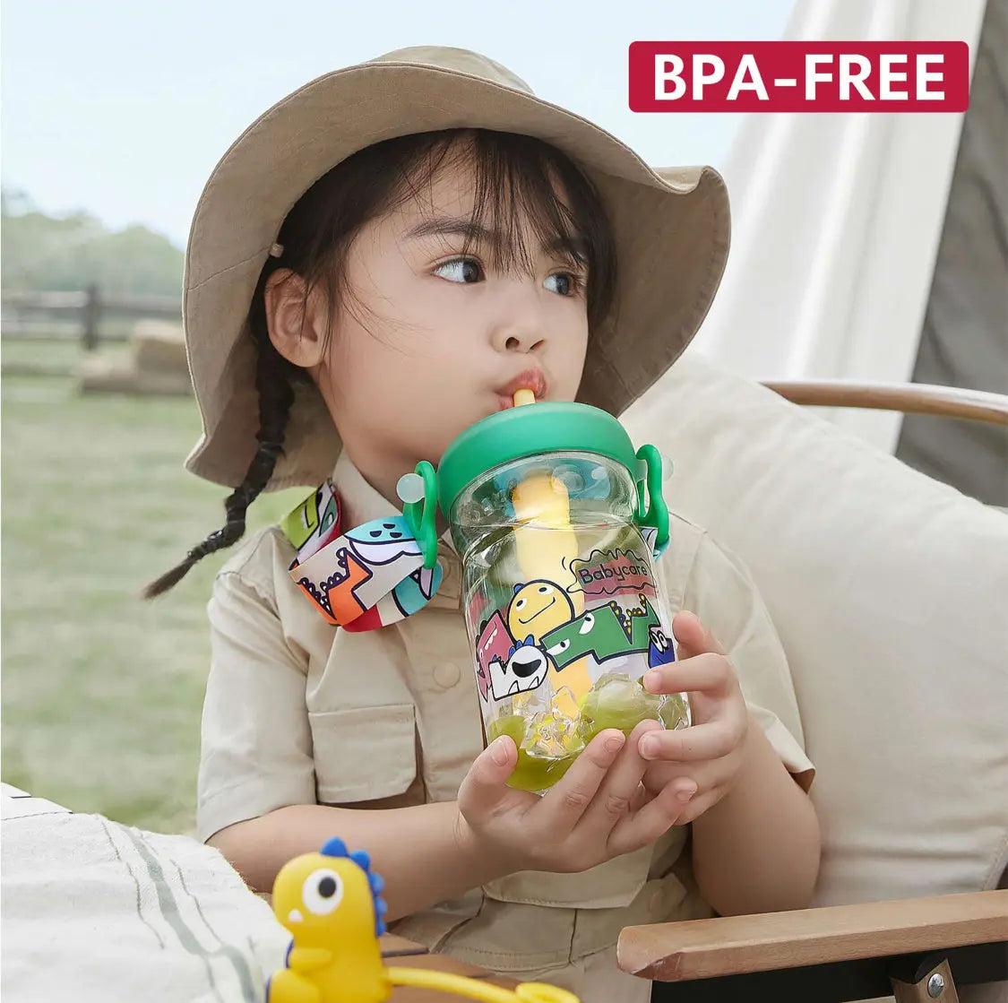 T-Rex Cold Brew Straw Cup 500ml