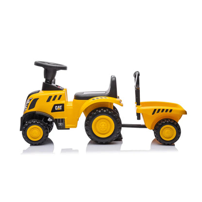 2026 CAT Holland T7 Tractor Foot to Floor Ride On Push Car for Age 1 to 3