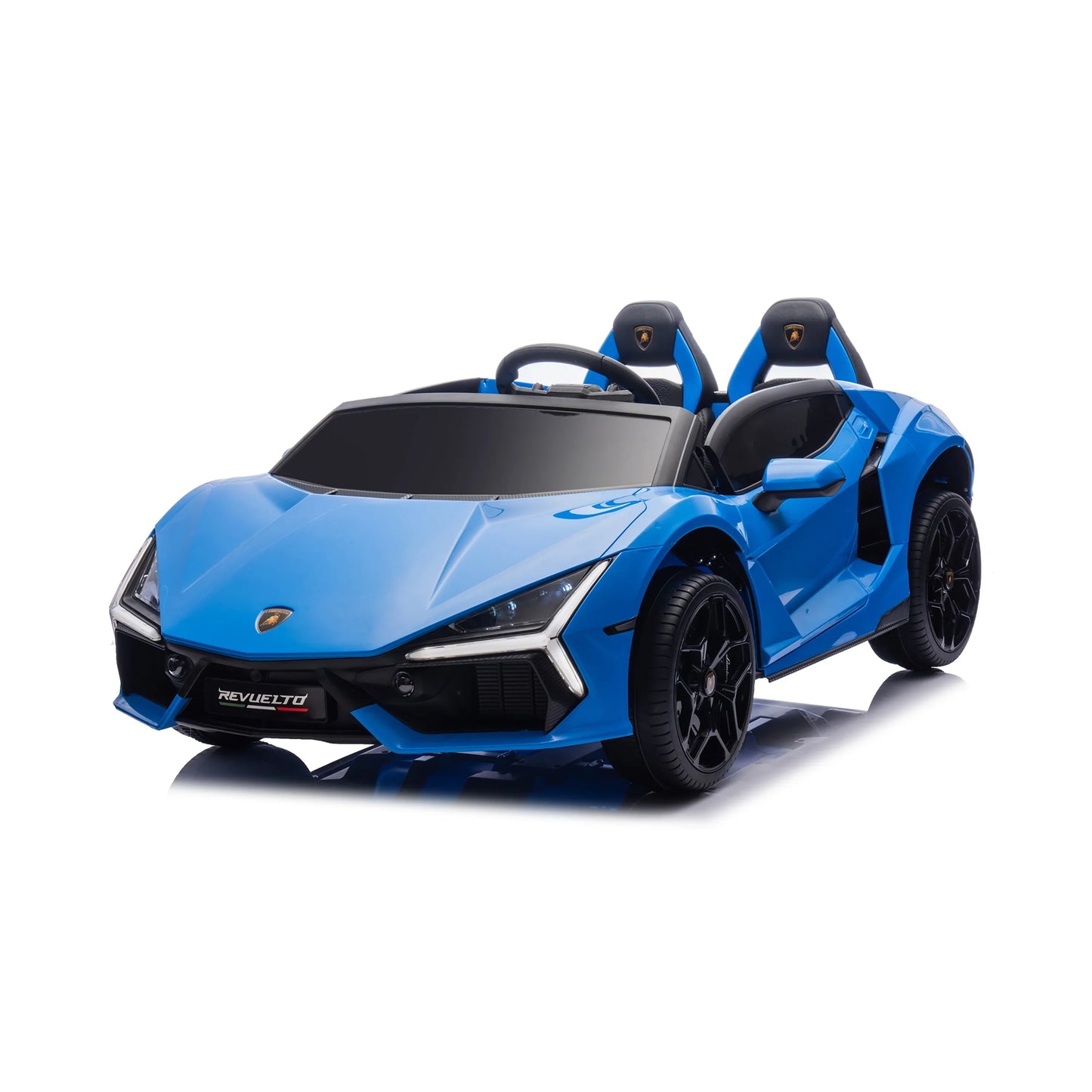 Voiture Électrique 2 Places 24V Lamborghini Revuelto 4x4 pour Enfants avec Télécommande