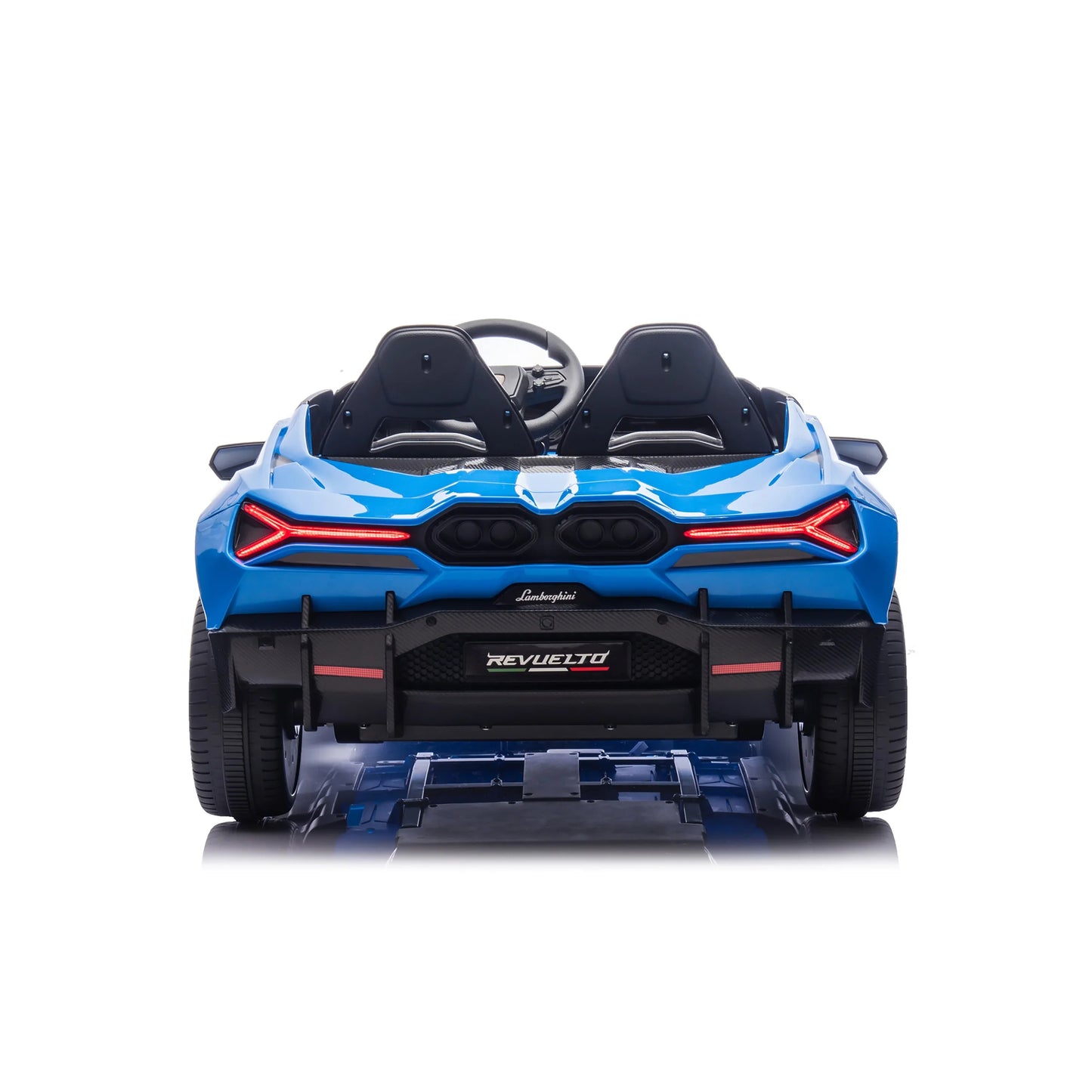 Voiture Électrique 2 Places 24V Lamborghini Revuelto 4x4 pour Enfants avec Télécommande