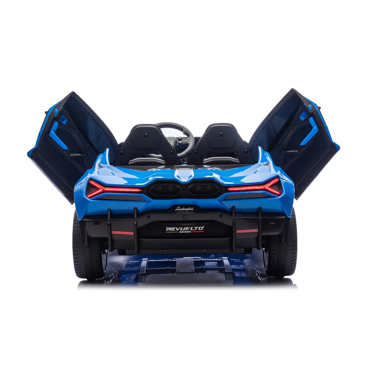 Voiture Électrique 2 Places 24V Lamborghini Revuelto 4x4 pour Enfants avec Télécommande
